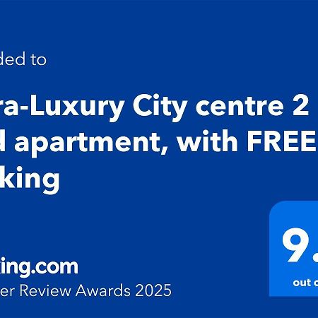 Ultra-Luxury City Centre 2 Bed Apartment, With Free Parking Cardiff Eksteriør bilde