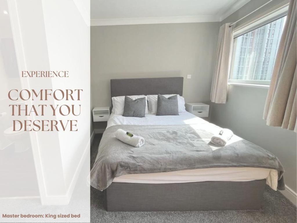 Ultra-Luxury City Centre 2 Bed Apartment, With Free Parking Cardiff Eksteriør bilde